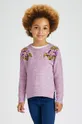 boja lavande Dječji džemper Mayoral Za djevojčice