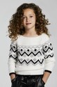 Mayoral Pulover copii cu modele alb 7351.8C.Junior