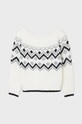 Mayoral Pulover copii 7351.8C.Junior alb AW21
