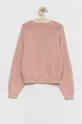 Calvin Klein Jeans Sweter bawełniany dziecięcy IG0IG01149.4890 różowy