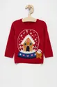 красный Детский свитер United Colors of Benetton Для девочек