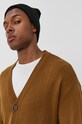 Jack & Jones Kardigan brązowy 12193531