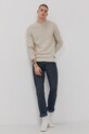 Premium by Jack&Jones Sweter 12183370 beżowy AA00