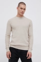 beżowy Premium by Jack&Jones Sweter