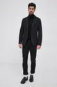 Karl Lagerfeld Sweter wełniany 512399.655014 czarny