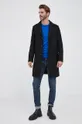 Tommy Hilfiger pulóver kasmír keverékből kék