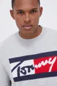 sivá Sveter Tommy Jeans