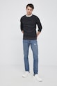 Selected Homme Sweter z domieszką wełny 16081622 szary AW21