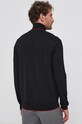 Hugo Pulover de lână 50456015 negru AW21