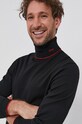 Îmbrăcăminte Hugo Pulover de lână 50456015 negru