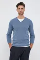 niebieski Sweter