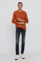 Шерстяной свитер Joop! оранжевый