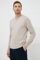 beżowy Armani Exchange sweter wełniany Męski
