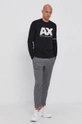 Armani Exchange Sweter 6KZM1D.ZMN9Z czarny