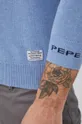 Pepe Jeans Sweter z domieszką kaszmiru Męski