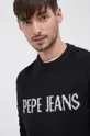 czarny Pepe Jeans Sweter z domieszką wełny