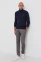 Polo Ralph Lauren Sweter wełniany 710810838002 granatowy