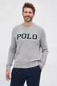 γκρί Μάλλινο πουλόβερ Polo Ralph Lauren Ανδρικά
