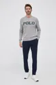 Μάλλινο πουλόβερ Polo Ralph Lauren γκρί