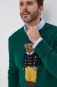 zelená Vlněný svetr Polo Ralph Lauren Pánský