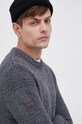 Superdry Sweter z domieszką wełny M6110305A.5YD szary