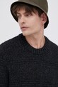 Superdry Sweter z domieszką wełny M6110305A.5ZZ czarny