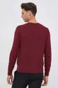 Pamučni pulover GAP bordo