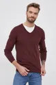 bordo Pamučni pulover s.Oliver