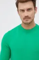 zielony United Colors of Benetton Sweter wełniany