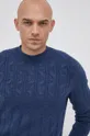 kék Sisley gyapjúkeverék pulóver