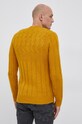Odzież Sisley Sweter z domieszką wełny 1255T1C77.902 żółty