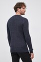 Odzież Lyle & Scott - Sweter z domieszką wełny KN732V.Z56 granatowy
