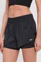Reebok Szorty GR9511 tkanina czarny GR9511