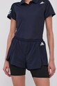 Kraťasy adidas Performance H38799 H38799 námořnická modř AW21