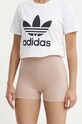 Adidas Originals Pantaloni scurți HF9202 tricotaj maro HF9202