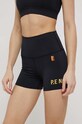 P.E Nation pantaloni scurți de antrenament 21PE3S164 negru AW21
