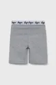 Detské krátke nohavice Hype sivá