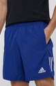 adidas Performance Szorty H34505 tkanina niebieski H34505