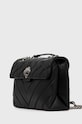 Kožená kabelka Kurt Geiger London 1470405109 čierna AW21