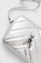 Шкіряна сумочка Patrizia Pepe срібний
