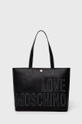 czarny Love Moschino Torebka Damski