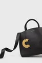 Coccinelle bőr táska Concrete fekete