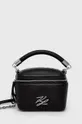 чорний Шкіряна сумочка Karl Lagerfeld Жіночий