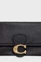 Akcesoria Coach Torebka skórzana C4823 Tabby Shoulder Bag C4823 czarny