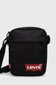 Чанта през рамо Levi's надпис черен 38005.0125