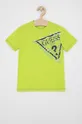 zelená Detské tričko Guess Chlapčenský