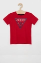 czerwony Guess T-shirt dziecięcy Chłopięcy