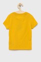 Tommy Hilfiger T-shirt dziecięcy KB0KB06130.4890 żółty AW21