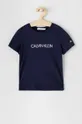 granatowy Calvin Klein Jeans T-shirt dziecięcy IB0IB00347.4890 Chłopięcy