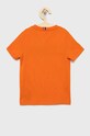Detské bavlnené tričko Tommy Hilfiger KB0KB06532.4890 oranžová AW21
